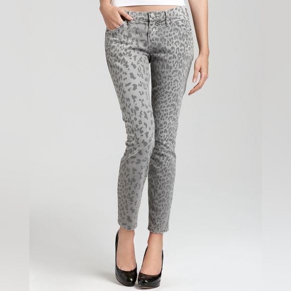 Current/Elliott Leopard Skinnies - Picture 4 of 10